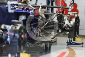 World © Octane Photographic Ltd. Scuderia Toro Rosso STR10. Thursday 26th November 2015, F1 Abu Dhabi Grand Prix, Setup, Yas Marina. Digital Ref: 1472LB5D3781