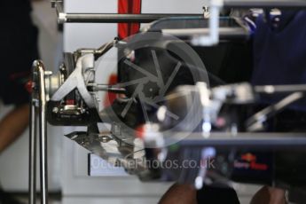 World © Octane Photographic Ltd. Scuderia Toro Rosso STR10. Thursday 26th November 2015, F1 Abu Dhabi Grand Prix, Setup, Yas Marina. Digital Ref: 1472LB5D3797