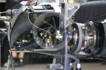 World © Octane Photographic Ltd. Mercedes AMG Petronas F1 W06 Hybrid. Thursday 26th November 2015, F1 Abu Dhabi Grand Prix, Setup, Yas Marina. Digital Ref: 1472LB5D3817