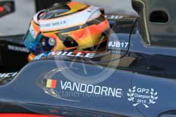 World © Octane Photographic Ltd. Friday 27th November 2015. ART Grand Prix – Stoffel Vandoorne. GP2 Practice, Yas Marina, Abu Dhabi. Digital Ref. : 1476CB1L4844