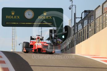 World © Octane Photographic Ltd. Friday 27th November 2015. Arden International – Andre Negrao. GP2 Practice, Yas Marina, Abu Dhabi. Digital Ref. : 1476CB1L4889