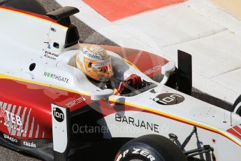 World © Octane Photographic Ltd. Friday 27th November 2015. Campos Racing – Arthur Pic. GP2 Practice, Yas Marina, Abu Dhabi. Digital Ref. : 1476CB1L4930