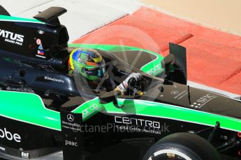 World © Octane Photographic Ltd. Friday 27th November 2015. Status Grand Prix – Marlon Stockinger. GP2 Practice, Yas Marina, Abu Dhabi. Digital Ref. : 1476CB1L4952