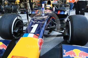World © Octane Photographic Ltd. Friday 27th November 2015. DAMS – Pierre Gasly. GP2 Practice, Yas Marina, Abu Dhabi. Digital Ref. : 1476CB7D1527