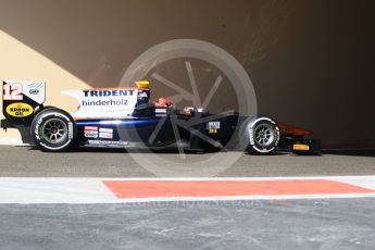 World © Octane Photographic Ltd. Friday 27th November 2015. Trident – Daniël de Jong. GP2 Practice, Yas Marina, Abu Dhabi. Digital Ref. : 1476CB7D1544
