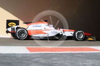 World © Octane Photographic Ltd. Friday 27th November 2015. MP Motorsport – Nicohlas Latifi. GP2 Practice, Yas Marina, Abu Dhabi. Digital Ref. : 1476CB7D1567