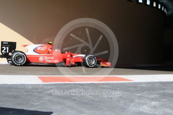 World © Octane Photographic Ltd. Friday 27th November 2015. Arden International – Norman Nato. GP2 Practice, Yas Marina, Abu Dhabi. Digital Ref. : 1476CB7D1604