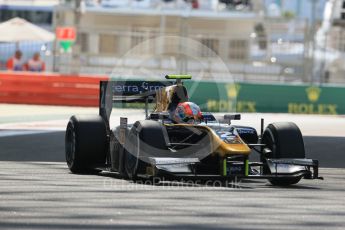 World © Octane Photographic Ltd. Friday 27th November 2015. DAMS – Alex Lynn. GP2 Practice, Yas Marina, Abu Dhabi. Digital Ref. : 1476LB1D5606