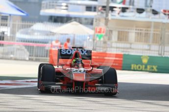 World © Octane Photographic Ltd. Friday 27th November 2015. Arden International – Andre Negrao. GP2 Practice, Yas Marina, Abu Dhabi. Digital Ref. : 1476LB1D5690