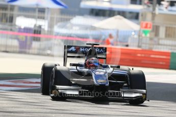 World © Octane Photographic Ltd. Friday 27th November 2015. Russian Time – Mitch Evans. GP2 Practice, Yas Marina, Abu Dhabi. Digital Ref. : 1476LB1D5698