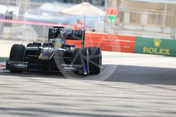 World © Octane Photographic Ltd. Friday 27th November 2015. Daiko Team Lazarus– Nathanaël Berthon. GP2 Practice, Yas Marina, Abu Dhabi. Digital Ref. : 1476LB1D5706