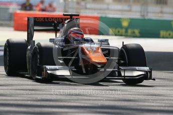 World © Octane Photographic Ltd. Friday 27th November 2015. Trident – Raffaele Marciello. GP2 Practice, Yas Marina, Abu Dhabi. Digital Ref. : 1476LB1D5734
