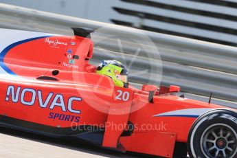 World © Octane Photographic Ltd. Friday 27th November 2015. Arden International – Andre Negrao. GP2 Practice, Yas Marina, Abu Dhabi. Digital Ref. : 1476LB1D5809