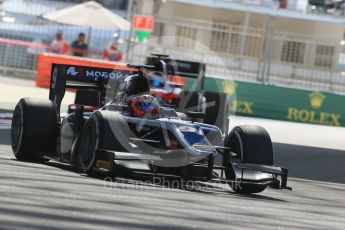 World © Octane Photographic Ltd. Friday 27th November 2015. Russian Time – Mitch Evans. GP2 Practice, Yas Marina, Abu Dhabi. Digital Ref. : 1476LB1D5812
