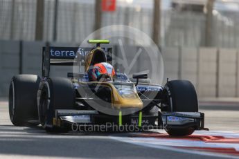 World © Octane Photographic Ltd. Friday 27th November 2015. DAMS – Alex Lynn. GP2 Practice, Yas Marina, Abu Dhabi. Digital Ref. : 1476LB1D5977