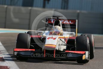 World © Octane Photographic Ltd. Friday 27th November 2015. Campos Racing – Arthur Pic. GP2 Practice, Yas Marina, Abu Dhabi. Digital Ref. : 1476LB1D6054