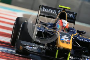 World © Octane Photographic Ltd. Friday 27th November 2015. DAMS – Alex Lynn. GP2 Practice, Yas Marina, Abu Dhabi. Digital Ref. : 1476LB1D6079