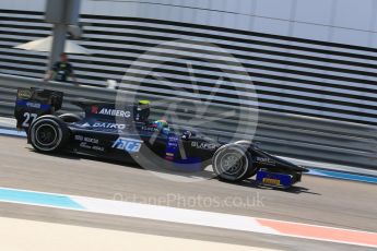 World © Octane Photographic Ltd. Friday 27th November 2015. Daiko Team Lazarus– Sergio Canamasas. GP2 Practice, Yas Marina, Abu Dhabi. Digital Ref. : 1476LB5D3968