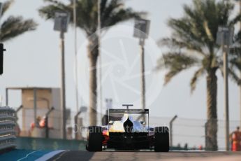 World © Octane Photographic Ltd. Friday 27th November 2015. Campos Racing – Zaid Ashkanani. GP3 Qualifying - Yas Marina, Abu Dhabi. Digital Ref. : 1479CB1L5389
