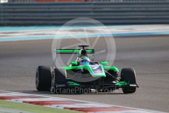 World © Octane Photographic Ltd. Friday 27th November 2015. Status Grand Prix – Seb Morris. GP3 Qualifying - Yas Marina, Abu Dhabi. Digital Ref. : 1479CB1L5452