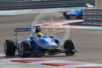 World © Octane Photographic Ltd. Friday 27th November 2015. Jenzer Motorsport – Pal Varhaug and Matheo Tuscher. GP3 Qualifying - Yas Marina, Abu Dhabi. Digital Ref. : 1479CB1L5472