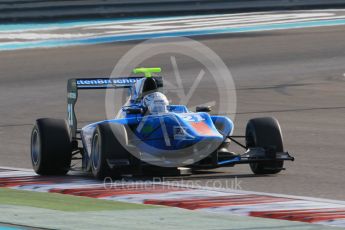 World © Octane Photographic Ltd. Friday 27th November 2015. Jenzer Motorsport – Matheo Tuscher. GP3 Qualifying - Yas Marina, Abu Dhabi. Digital Ref. : 1479CB1L5476