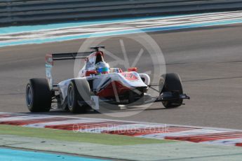 World © Octane Photographic Ltd. Friday 27th November 2015. ART Grand Prix – Alfonso Celis Jr. GP3 Qualifying - Yas Marina, Abu Dhabi. Digital Ref. : 1479CB1L5491