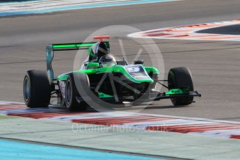 World © Octane Photographic Ltd. Friday 27th November 2015. Status Grand Prix – Sandy Stuvik. GP3 Qualifying - Yas Marina, Abu Dhabi. Digital Ref. : 1479CB1L5523