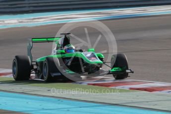 World © Octane Photographic Ltd. Friday 27th November 2015. Status Grand Prix – Seb Morris. GP3 Qualifying - Yas Marina, Abu Dhabi. Digital Ref. : 1479CB1L5529