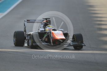 World © Octane Photographic Ltd. Friday 27th November 2015. Trident – Artur Janosz. GP3 Qualifying - Yas Marina, Abu Dhabi. Digital Ref. : 1479CB1L5573