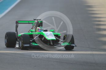 World © Octane Photographic Ltd. Friday 27th November 2015. Status Grand Prix – Seb Morris. GP3 Qualifying - Yas Marina, Abu Dhabi. Digital Ref. : 1479CB1L5589