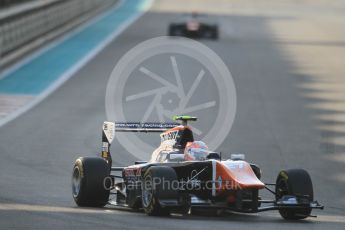 World © Octane Photographic Ltd. Friday 27th November 2015. Trident – Luca Ghiotto. GP3 Qualifying - Yas Marina, Abu Dhabi. Digital Ref. : 1479CB1L5654