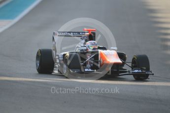 World © Octane Photographic Ltd. Friday 27th November 2015. Trident – Michele Beretta. GP3 Qualifying - Yas Marina, Abu Dhabi. Digital Ref. : 1479CB1L5658