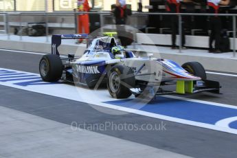 World © Octane Photographic Ltd. Friday 27th November 2015. Koiranen GP – Jimmy Eriksson. GP3 Practice - Yas Marina, Abu Dhabi. Digital Ref. : 1475CB1L4402