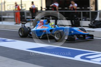 World © Octane Photographic Ltd. Friday 27th November 2015. Jenzer Motorsport – Pal Varhaug. GP3 Practice - Yas Marina, Abu Dhabi. Digital Ref. : 1475CB1L4408
