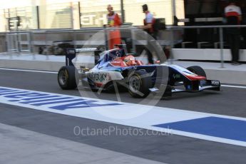 World © Octane Photographic Ltd. Friday 27th November 2015. Carlin – Antonio Fuoco. GP3 Practice - Yas Marina, Abu Dhabi. Digital Ref. :