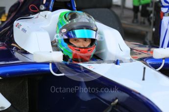 World © Octane Photographic Ltd. Friday 27th November 2015. Carlin – Adderly Fong, GP3 Practice - Yas Marina, Abu Dhabi. Digital Ref. : 1475CB1L4433