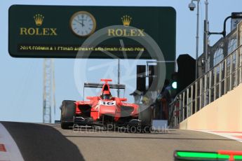 World © Octane Photographic Ltd. Friday 27th November 2015. Arden International – Aleksander Bosak. GP3 Practice - Yas Marina, Abu Dhabi. Digital Ref. : 1475CB1L4547