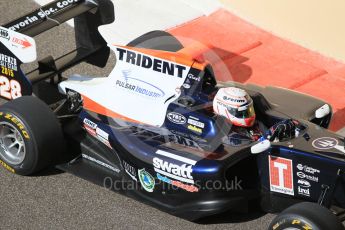 World © Octane Photographic Ltd. Friday 27th November 2015. Trident – Michele Beretta. GP3 Practice - Yas Marina, Abu Dhabi. Digital Ref. : 1475CB1L4569