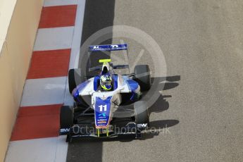 World © Octane Photographic Ltd. Friday 27th November 2015. Koiranen GP – Jimmy Eriksson. GP3 Practice - Yas Marina, Abu Dhabi. Digital Ref. : 1475CB1L4572