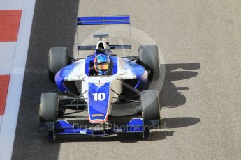World © Octane Photographic Ltd. Friday 27th November 2015. Koiranen GP – Matevos Isaakyan. GP3 Practice - Yas Marina, Abu Dhabi. Digital Ref. : 1475CB1L4587