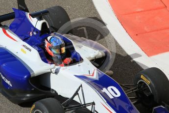 World © Octane Photographic Ltd. Friday 27th November 2015. Koiranen GP – Matevos Isaakyan. GP3 Practice - Yas Marina, Abu Dhabi. Digital Ref. : 1475CB1L4591