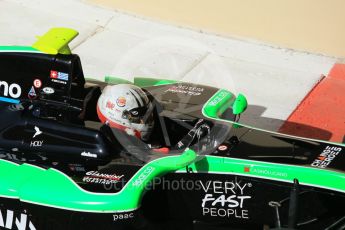 World © Octane Photographic Ltd. Friday 27th November 2015. Status Grand Prix – Alex Fontana. GP3 Practice - Yas Marina, Abu Dhabi. Digital Ref. : 1475CB1L4664