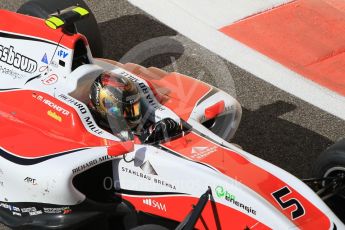 World © Octane Photographic Ltd. Friday 27th November 2015. ART Grand Prix – Marvin Kirchhofer. GP3 Practice - Yas Marina, Abu Dhabi. Digital Ref. : 1475CB1L4672