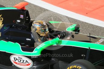 World © Octane Photographic Ltd. Friday 27th November 2015. Status Grand Prix – Sandy Stuvik. GP3 Practice - Yas Marina, Abu Dhabi. Digital Ref. : 1475CB1L4723