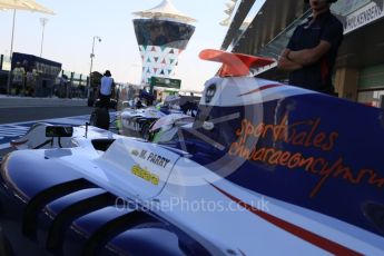 World © Octane Photographic Ltd. Friday 27th November 2015. Koiranen GP – Matthew Parry. GP3 Practice - Yas Marina, Abu Dhabi. Digital Ref. : 1475CB7D1465