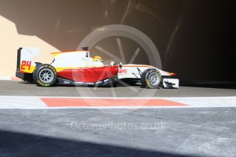 World © Octane Photographic Ltd. Friday 27th November 2015. Campos Racing – Alex Palou. GP3 Practice - Yas Marina, Abu Dhabi. Digital Ref. : 1475CB7D1497