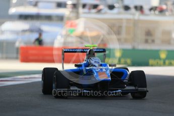 World © Octane Photographic Ltd. Friday 27th November 2015. Jenzer Motorsport – Matheo Tuscher. GP3 Practice - Yas Marina, Abu Dhabi. Digital Ref. : 1475LB1D5076