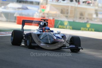 World © Octane Photographic Ltd. Friday 27th November 2015. Koiranen GP – Matevos Isaakyan. GP3 Practice - Yas Marina, Abu Dhabi. Digital Ref. : 1475LB1D5325