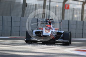 World © Octane Photographic Ltd. Friday 27th November 2015. ART Grand Prix – Esteban Ocon. GP3 Practice - Yas Marina, Abu Dhabi. Digital Ref. : 1475LB1D5466